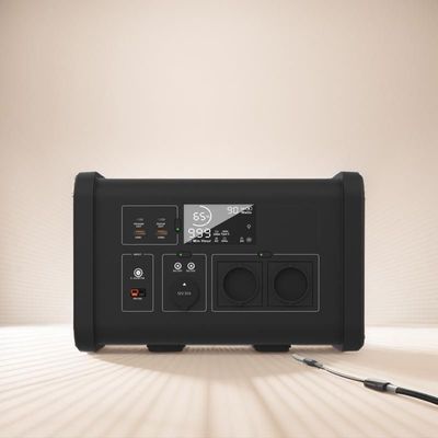 सौर इनपुट 18V/6A मैक्स मल्टी-फंक्शन पोर्टेबल पावर स्टेशन 700W कैंपिंग के लिए
