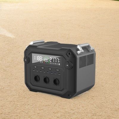 पोर्टेबल पावर स्टेशन 110V/230V-50Hz/60Hz सौर जनरेटर 2500W 2340wh घरेलू के लिए