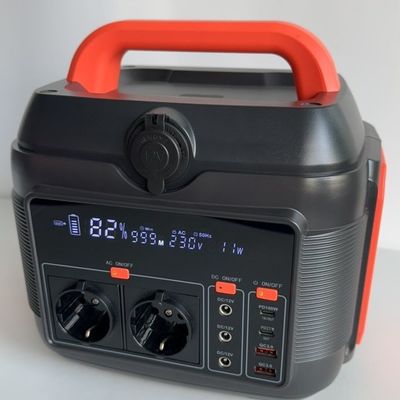 600W AC आउटपुट पोर्टेबल पावर स्टेशन पूर्वी एशिया निर्यात सौर ऊर्जा भंडारण प्रणाली