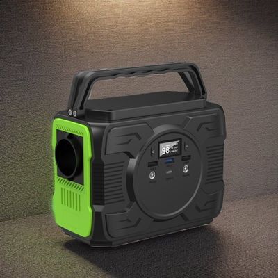 DC1 2 आउटपुट 12V-16.8V/6A 200W कार्यालय और शिविर के लिए पोर्टेबल मोबाइल पावर स्टेशन