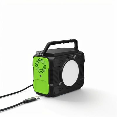 पोर्टेबल 200W एसी आउटपुट पावर जनरेटर बैकअप बैटरी टर्नरी लिथियम बैटरी के साथ