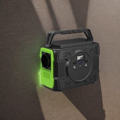 पोर्टेबल 200W एसी आउटपुट पावर जनरेटर बैकअप बैटरी टर्नरी लिथियम बैटरी के साथ