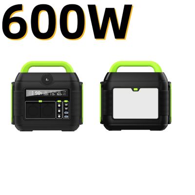 600W टर्नरी लिथियम बैटरी पावर स्टेशन आउटडोर कैंपिंग और परिवार के लिए सर्वश्रेष्ठ विकल्प