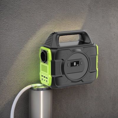 लिथियम बैटरी और तरल क्रिस्टल डिस्प्ले के साथ 300W ऊर्जा भंडारण प्रणाली पावर स्टेशन