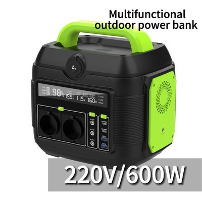 सभी संगत ब्रांडों के लिए पोर्टेबल 220V 600W आउटडोर कैंपिंग ऊर्जा भंडारण जनरेटर