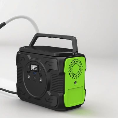 200W पावर स्टेशन आउटडोर कैंपिंग सोलर जनरेटर 48000mAh बैटरी और एलईडी लाइट के साथ