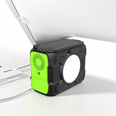 200W पावर स्टेशन आउटडोर कैंपिंग सोलर जनरेटर 48000mAh बैटरी और एलईडी लाइट के साथ