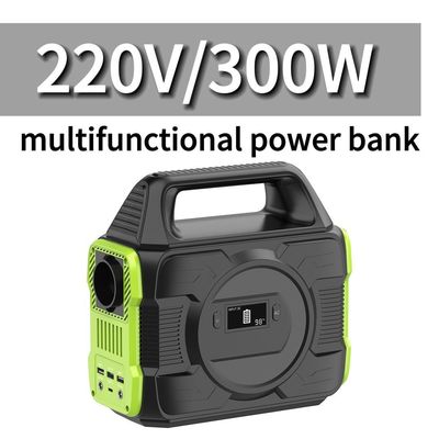 पुनर्नवीनीकरण योग्य 110V 220V 300W पोर्टेबल पावर स्टेशन सौर जनरेटर बिजली की आपूर्ति पावर बैंक