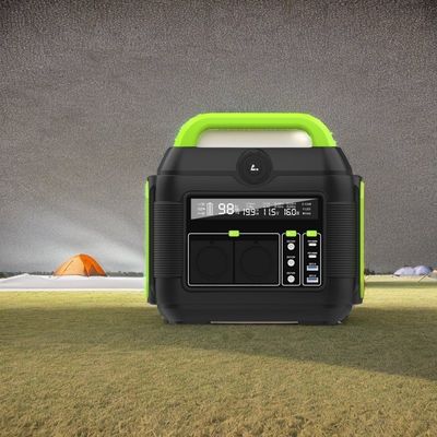 600W साइन वेव 220V 576wh आउटडोर कैंपिंग लिथियम बैटरी मोबाइल बिजली की आपूर्ति घर के लिए