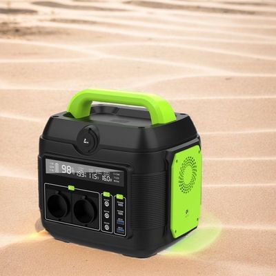 आउटडोर सौर ऊर्जा भंडारण के लिए पोर्टेबल 600W पावर स्टेशन पुनर्नवीनीकरण और अनुकूलन योग्य