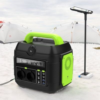 आउटडोर कैंपिंग पावर सॉल्यूशन 600W पावर स्टेशन लिथियम बैटरी और S6 आउटपुट के साथ