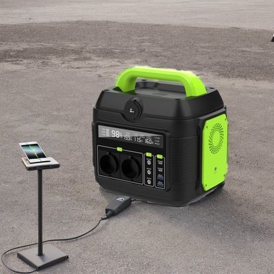 पर्यावरण के अनुकूल आउटडोर के लिए 600W 110V/220V लिथियम बैटरी सौर पोर्टेबल पावर स्टेशन