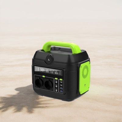 पर्यावरण के अनुकूल आउटडोर के लिए 600W 110V/220V लिथियम बैटरी सौर पोर्टेबल पावर स्टेशन