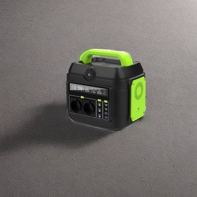 पर्यावरण के अनुकूल आउटडोर के लिए 600W 110V/220V लिथियम बैटरी सौर पोर्टेबल पावर स्टेशन