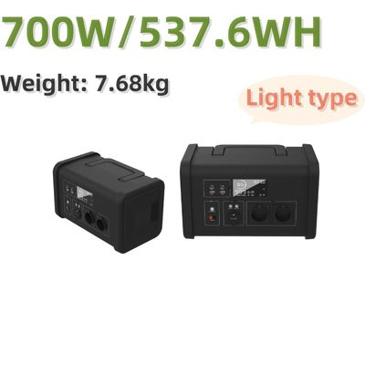 ST7 बाल्कनी ऊर्जा भंडारण 1 और 700W चार्जर मोबाइल पावर के साथ पोर्टेबल पावर स्टेशन