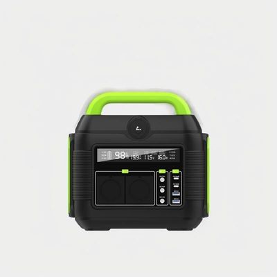 एलसीडी डिस्प्ले 600W/576wh पावर आउटपुट के साथ 220V पोर्टेबल आउटडोर कैम्पिंग आरवी स्टेशन