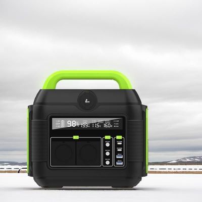 आउटडोर कैम्पिंग 600W पावर स्टेशन मल्टी-फंक्शन आउटपुट और बैटरी के साथ