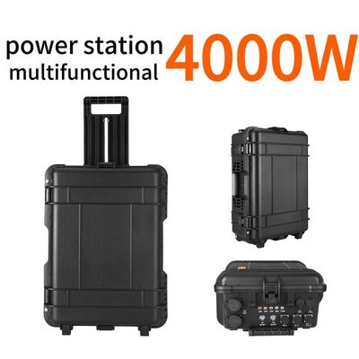 फोल्डेबल सोलर पैनल पावर स्टेशन 4000W बड़ी क्षमता और चार्जिंग एडाप्टर 54V12A के साथ