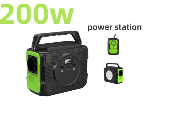 गर्म रिचार्जेबल फोन चार्जिंग के लिए 200W पोर्टेबल पावर स्टेशन S2X-173 अनुकूलन