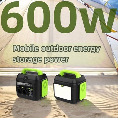 पोर्टेबल पावर स्टेशन के लिए 600W रिवील लिक्विड क्रिस्टल डिस्प्ले सोलर जनरेटर