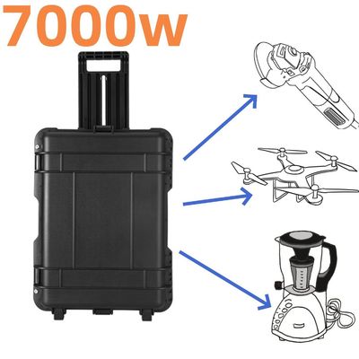 बिजली 7000W/6993wh आउटडोर के लिए सौर जनरेटर 610*440*250 मिमी विस्फोट-सबूत प्रकाश
