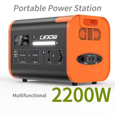 पोर्टेबल पावर स्टेशन 51.52V40ah 3.22V*16s बैटरी क्षमता और 2000 चक्र जीवन के साथ