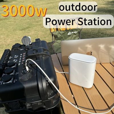 कोण ग्राइंडर सुरक्षा कार्य के लिए 3kw पोर्टेबल लिथियम आयरन फॉस्फेट पावर स्टेशन