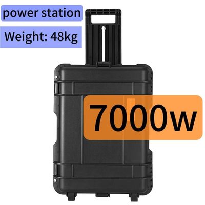 7000W पोर्टेबल पावर स्टेशन सौर जनरेटर विस्फोट प्रूफ लाइट डिस्प्ले लाइट