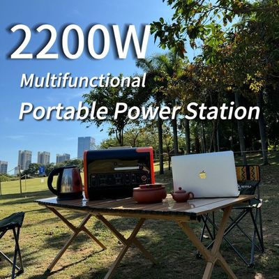 पोर्टेबल सोलर पावर स्टेशन के लिए कार सोलर चार्जिंग 800W मैक्स एनर्जी स्टोरेज बैटरी