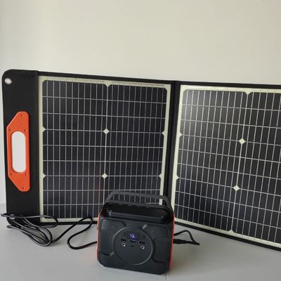 आउटडोर 110/220V AC आउटपुट सोलर जनरेटर 200W पावर क्षमता और Ec5 आउटपुट के साथ