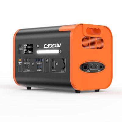 टाइप-सी 3*18W/2*100W और 2500W रिचार्जेबल सोलर पैनल के साथ 2200W पोर्टेबल पावर बैंक