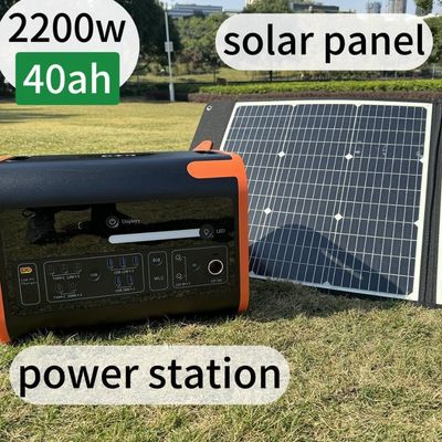 2200W निरंतर शक्ति आपातकालीन और बाहरी के लिए 4000W पोर्टेबल पावर स्टेशन चला सकते हैं