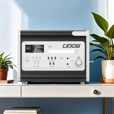 पोर्टेबल LiFePO4 2000W सौर पैनल चार्जिंग मोड आपदा राहत के लिए यूपीएस मोबाइल पावर