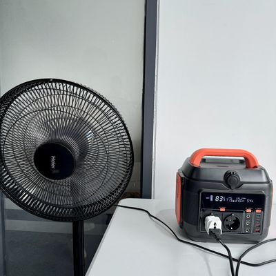S6 600W आउटडोर कैम्पिंग एलसीडी डिस्प्ले पोर्टेबल पावर स्टेशन बैटरी हटाने योग्य नहीं हो सकता