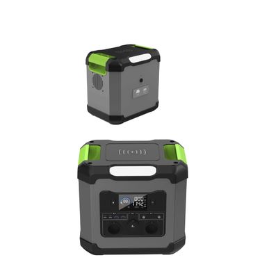 पोर्टेबल एनर्जी स्टोरेज पावर स्टेशन 12V/3A प्रकार C1 आउटपुट 500W सौर पैनल इनपुट के साथ