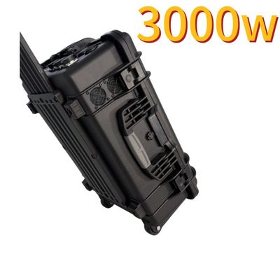 3000W/3000wh62.5ah सौर यूएवी जनरेटर बाहरी आपात स्थितियों के लिए अंतिम समाधान