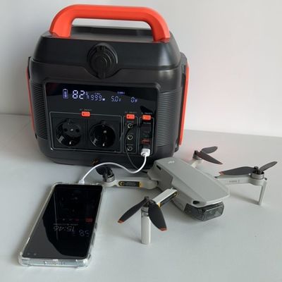 प्रकार-सी यूएसबी डीसी एसी आउटपुट मोबाइल पावर स्टेशन के साथ 600W पोर्टेबल सोलर जनरेटर एमपीपीटी है