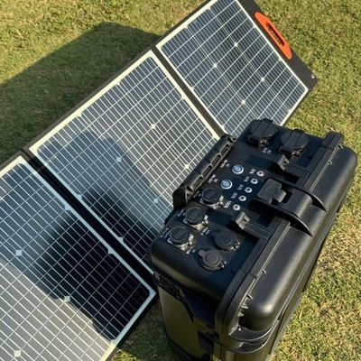 आउटडोर संचार मोड RS23 के लिए 300W 600W 2200W 3000W LiFePO4 सौर ऊर्जा स्टेशन