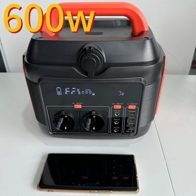 600W/576wh सौर आपातकालीन पोर्टेबल पावर स्टेशन लिथियम बैटरी के साथ प्राथमिकता पर