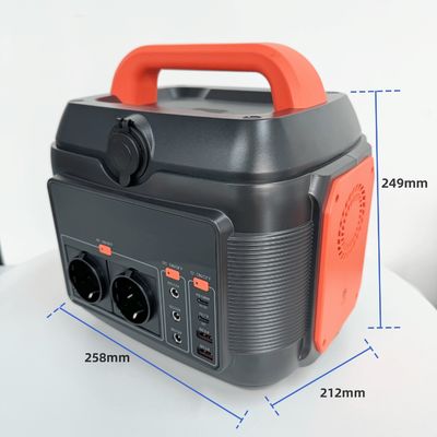 600W/576wh सौर आपातकालीन पोर्टेबल पावर स्टेशन लिथियम बैटरी के साथ प्राथमिकता पर