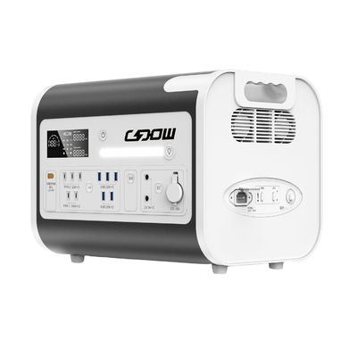 LiFePO4 2200W वायरलेस चार्जिंग आउटडोर आपातकालीन बिजली स्टेशन के लिए पोर्टेबल सौर जनरेटर
