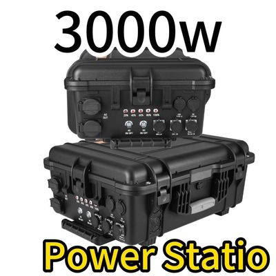 आउटपुट पावर 100-120V-3000W50Hz/60Hz ट्यून करने योग्य 3000wh 62.5ah गर्म पोर्टेबल पावर स्टेशन