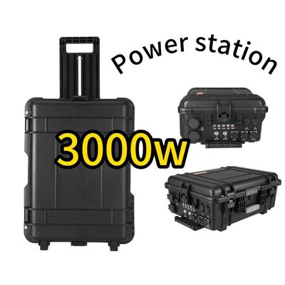 3000W 1000W लिथियम बैटरी आउटडोर आपातकालीन मोबाइल पावर स्टेशन CE.Un38.3 प्रमाणन