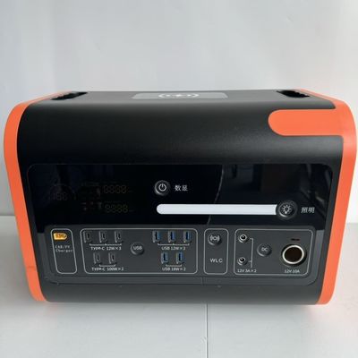 बाहरी आपात स्थिति में सौर पैनल चार्ज करने के लिए 2200W 2048wh पोर्टेबल पावर स्टेशन
