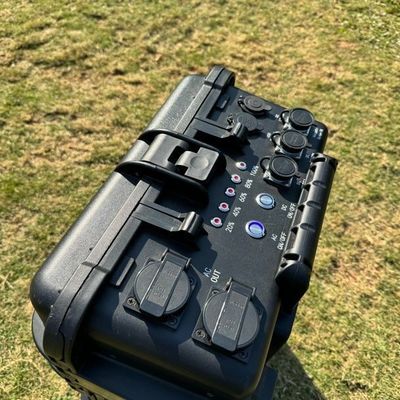 पोर्टेबल पुल रॉड के साथ पल्ली ड्रूवेलॉन्ग सोलर जनरेटर LiFePO4 बैटरी 3000W 5000W