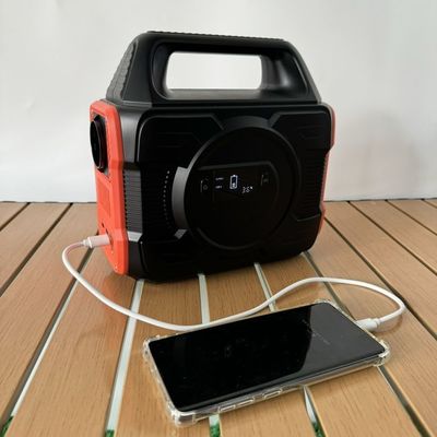 पोर्टेबल पावर स्टेशन और आउटडोर कैंपिंग के लिए 300W पावर रिचार्जेबल सोलर जनरेटर