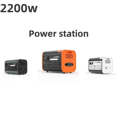 पारिवारिक आपात स्थितियों और आउटडोर के लिए 3500W निरंतर पावर आउटपुट पोर्टेबल पावर स्टेशन