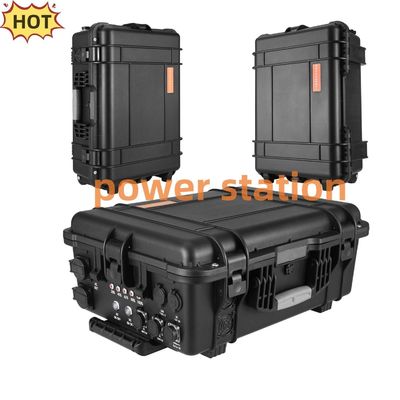 काला अनुकूलन योग्य 3000W/4000W/5000W/6000W/7000W आउटडोर मछली पकड़ने पोर्टेबल पावर स्टेशन