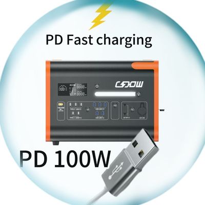 2200W एसी डीसी सी-टाइप बैटरी बैकअप पावर आपातकालीन पोर्टेबल पावर स्टेशन अनुकूलन योग्य