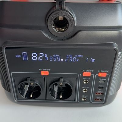 प्रकार-सी आउटपुट Pd100W Pd27W 600W/300W/1200W आउटडोर गतिविधियों के लिए पोर्टेबल पावर स्टेशन
